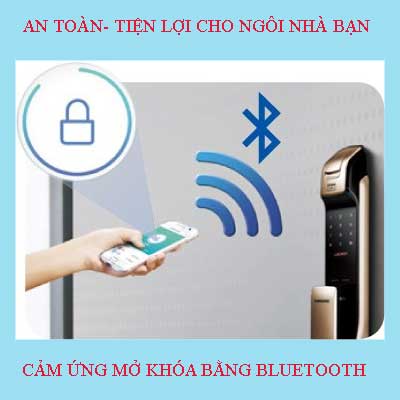Giới Thiệu Khóa Cửa Chống Trộm Mở Bằng Điện Thoại Bluetooth Cao Cấp